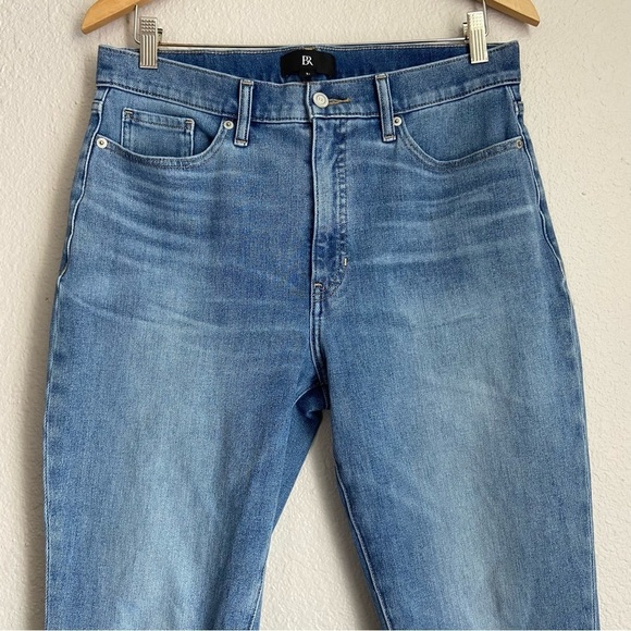 Banana Republic High Rise Slim Denim Jeans Isabel Cotton Stretch Blue Size 31 - Picture 2 of 10